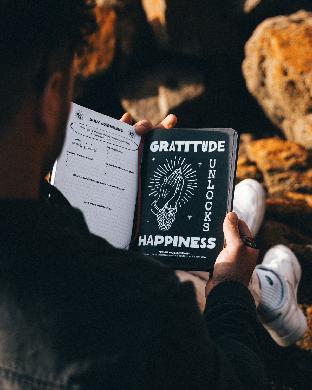 The Blokes Bible Journal + GOAT CO. STRIPS