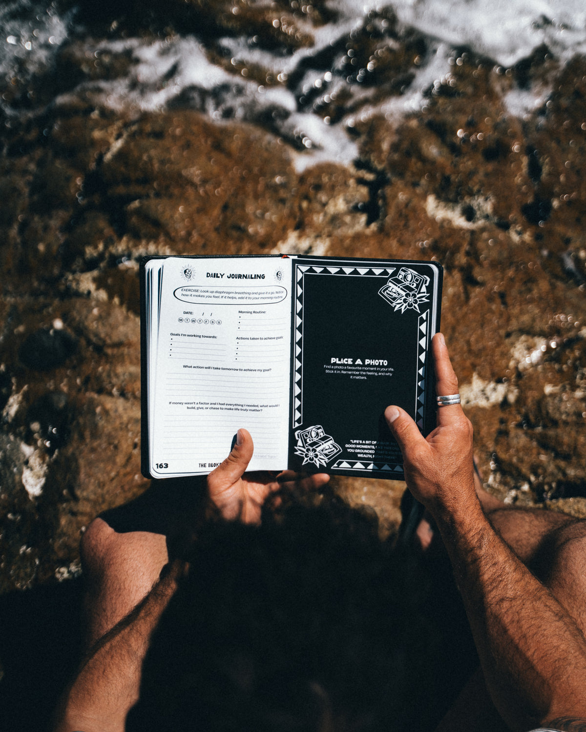 The Blokes Bible Journal + GOAT CO. STRIPS